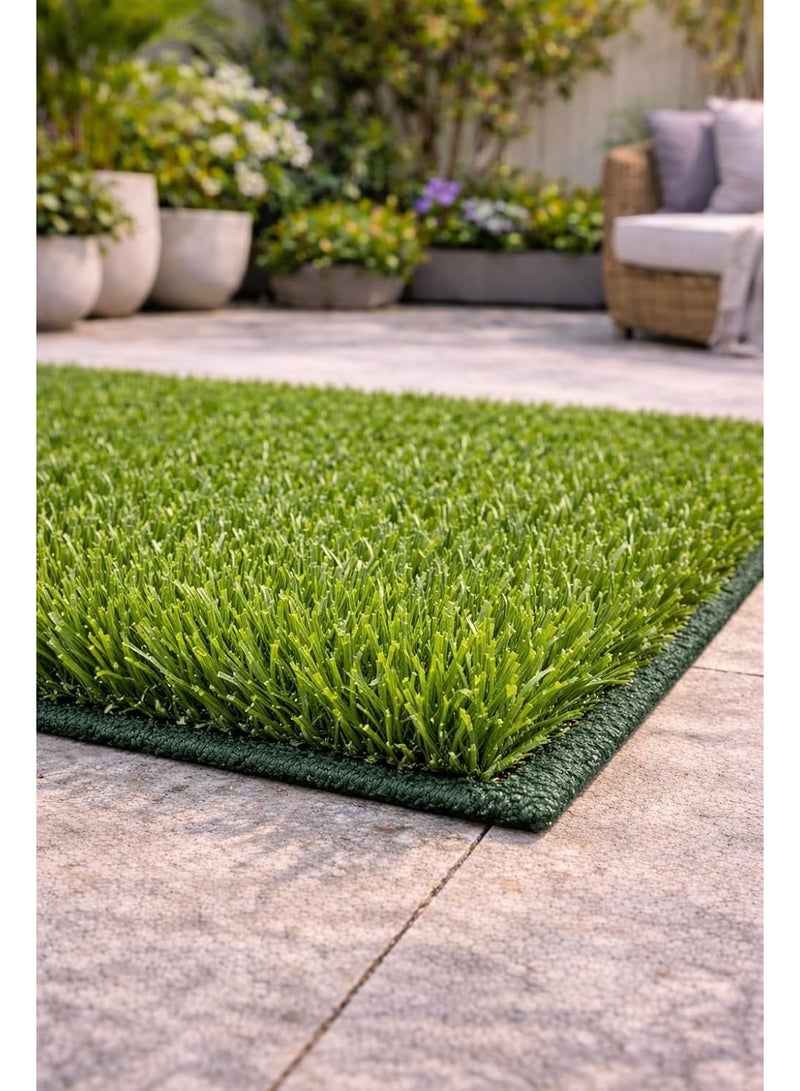 2cm artificial grass for dogs and cats – an alternative to an indoor garden – easy to clean and suitable for puppies and small dogs – non-slip base (80cm by 1 meter) - Image 4